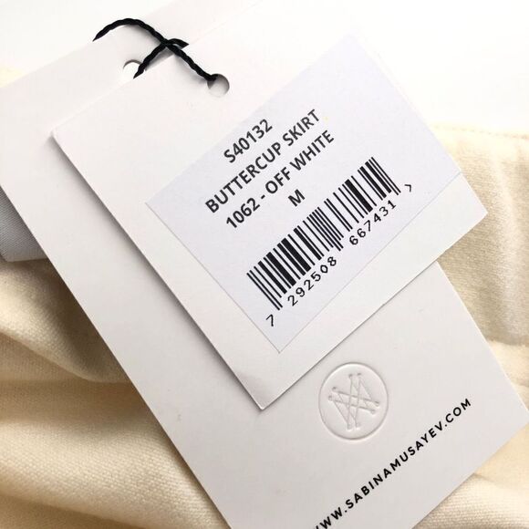 Sabina Musayev Buttercup Skirt in Off White - Modified - Picture 10 of 10